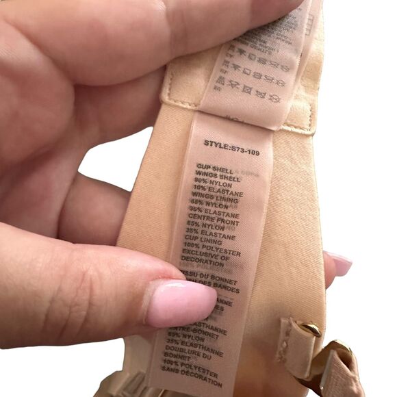 STELLA MCCARTNEY Lace Plunge Bra‎ NWOT Sz 36D - Picture 4 of 7